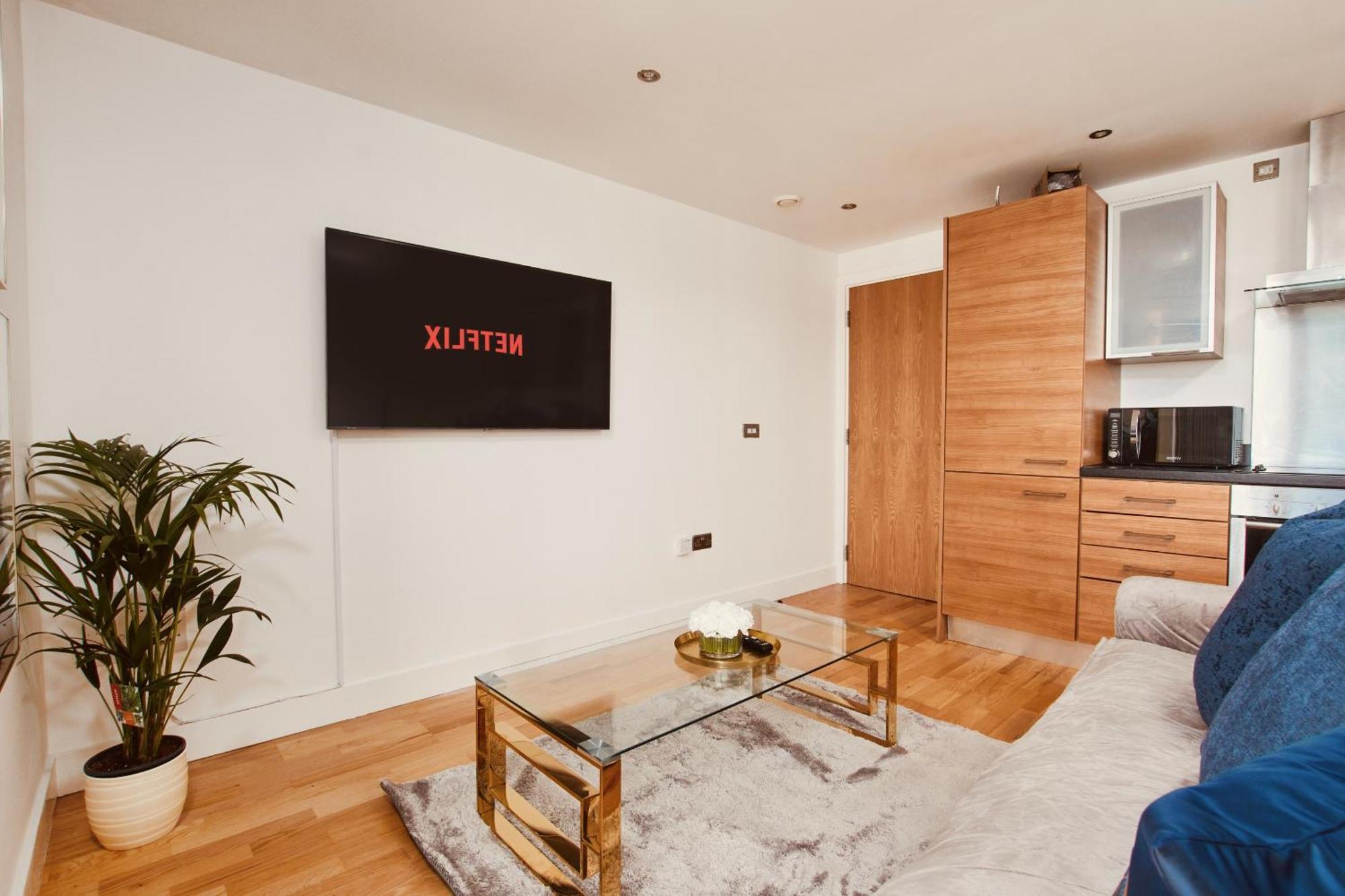 King Deluxe City Apt Large Balcony& Free Parking! Leeds  Eksteriør bilde