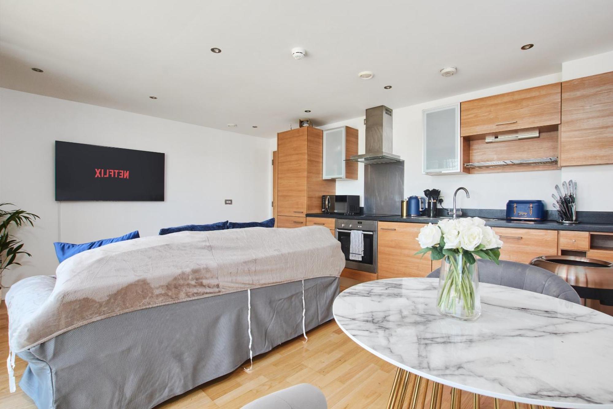 King Deluxe City Apt Large Balcony& Free Parking! Leeds  Eksteriør bilde