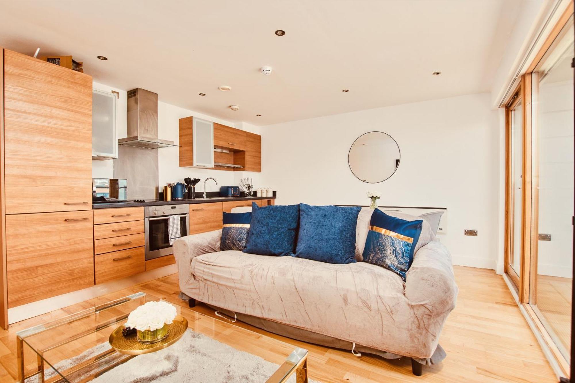 King Deluxe City Apt Large Balcony& Free Parking! Leeds  Eksteriør bilde