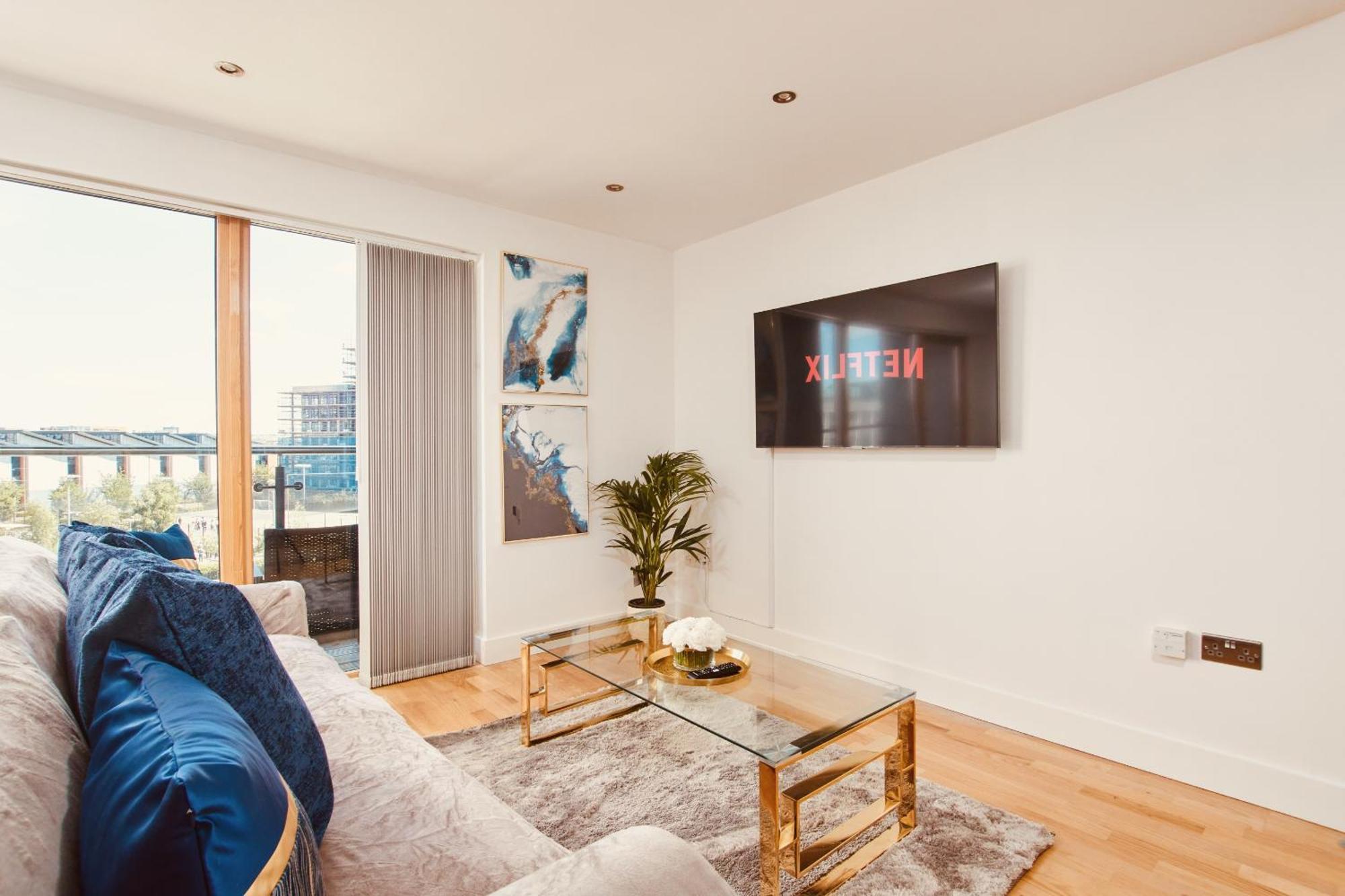 King Deluxe City Apt Large Balcony& Free Parking! Leeds  Eksteriør bilde